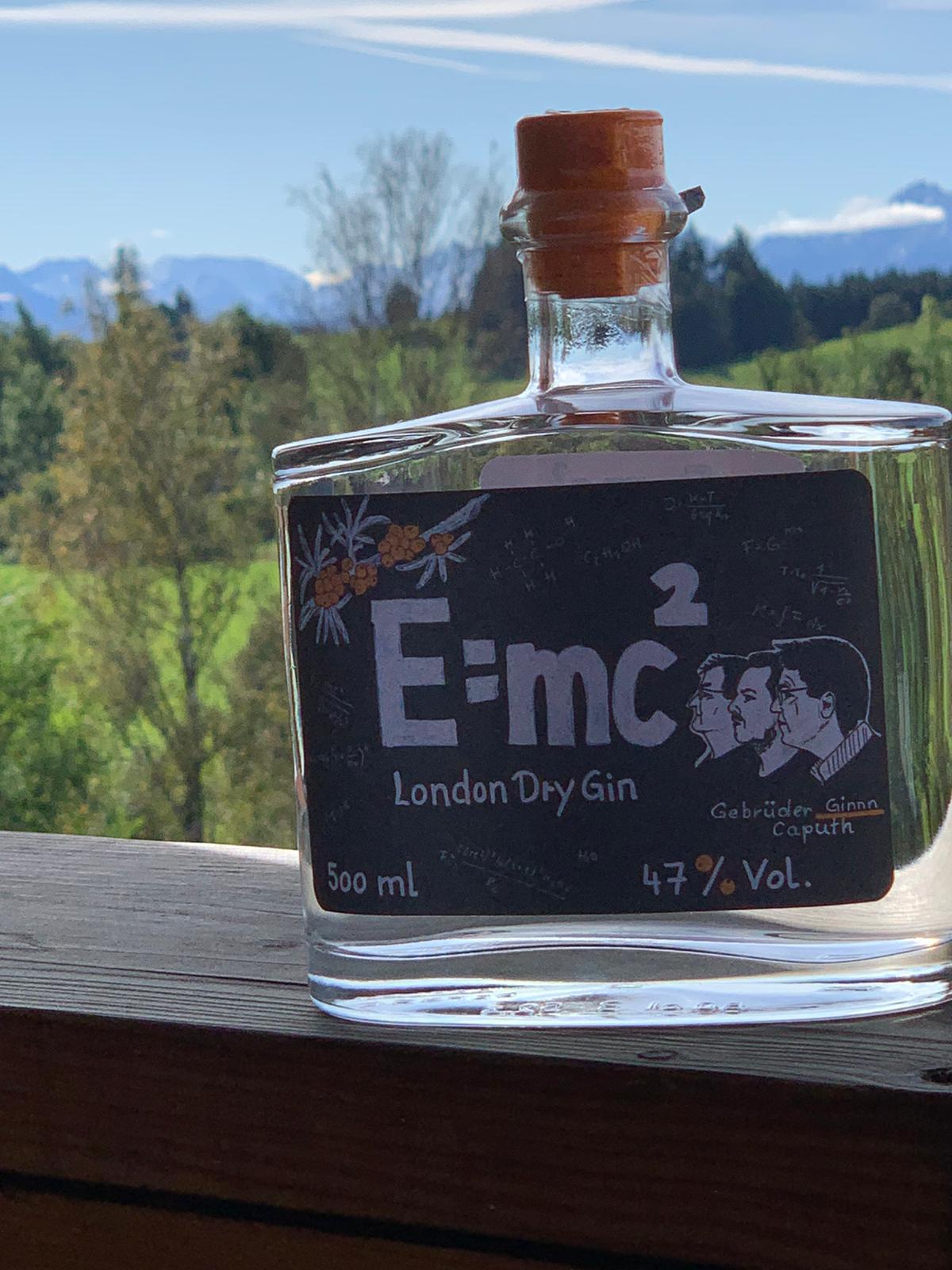 Gin E=mc² in Allgäu