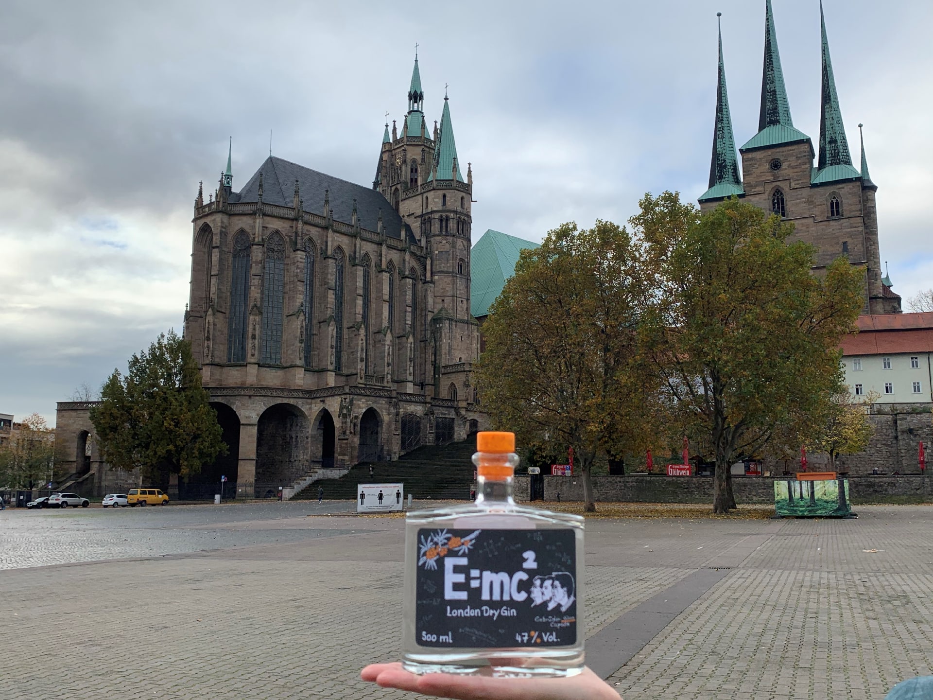 Gin E=mc² in Erfurt